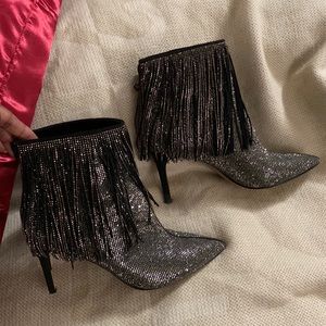Blingy Fringed boots